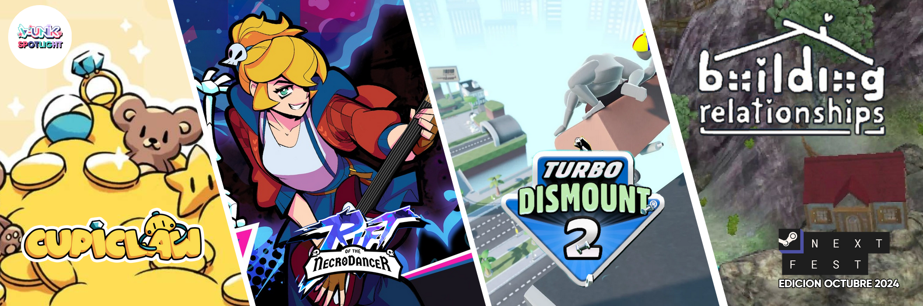 Steam Next Fest Octubre 2024 | V-Unik Spotlight