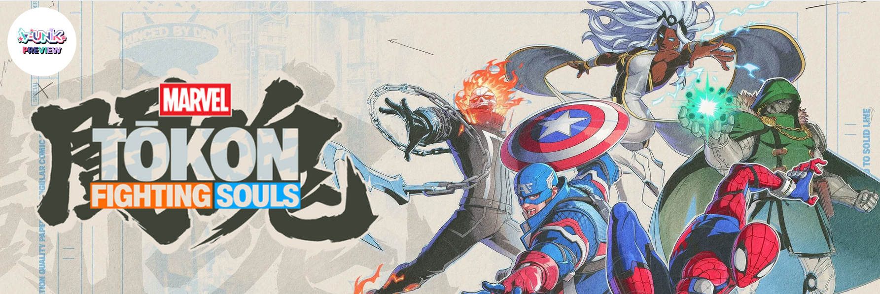 V-Unik Preview | Marvel TOKON: Fighting Souls