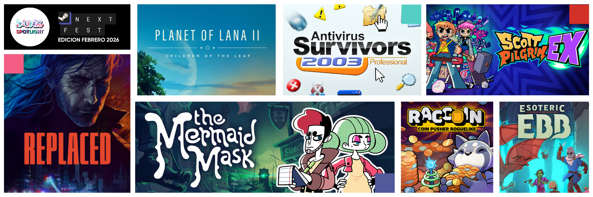 Spotlight – Steam Next Fest 2026 | Las mejores demos antes de empezar